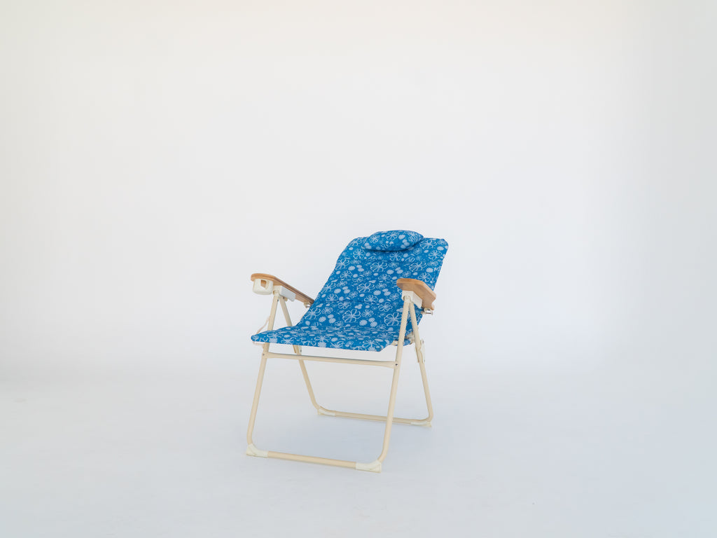 The Camp Chair - Florablue