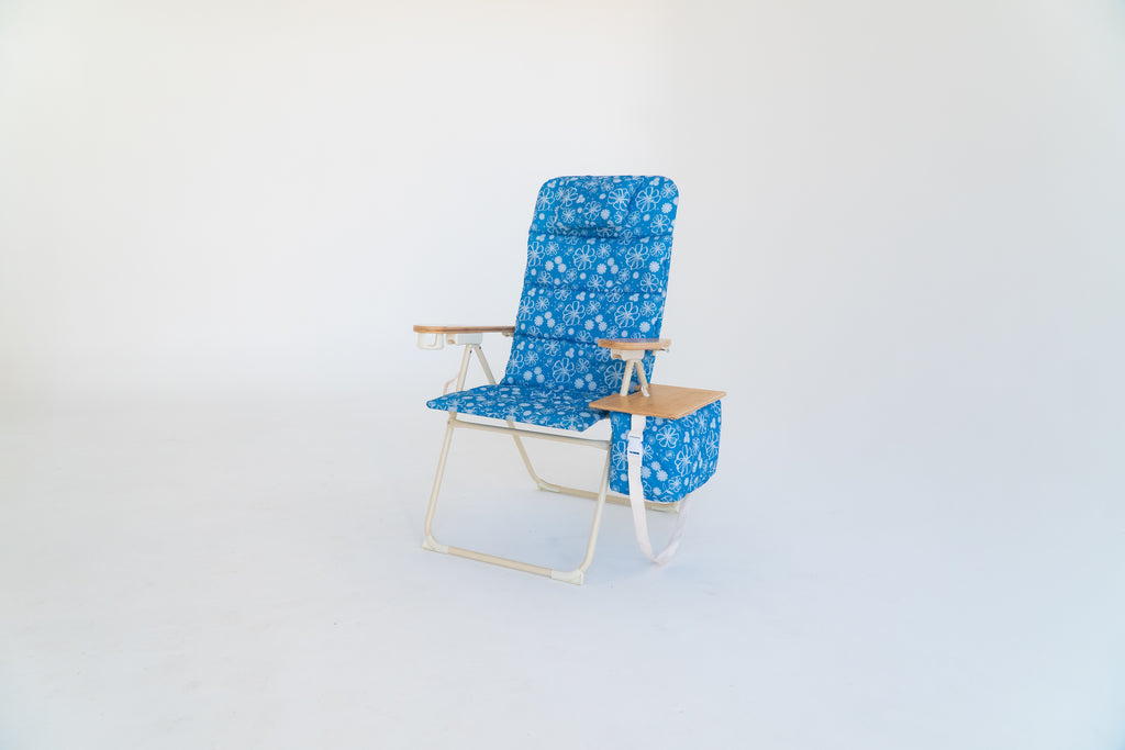 The Camp Chair - Florablue