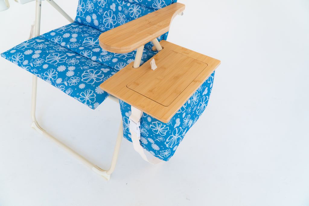 The Camp Chair - Florablue